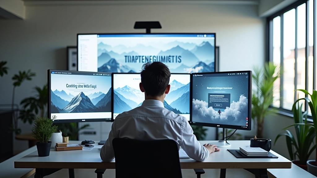 Studio de conception de bannières héro moderne