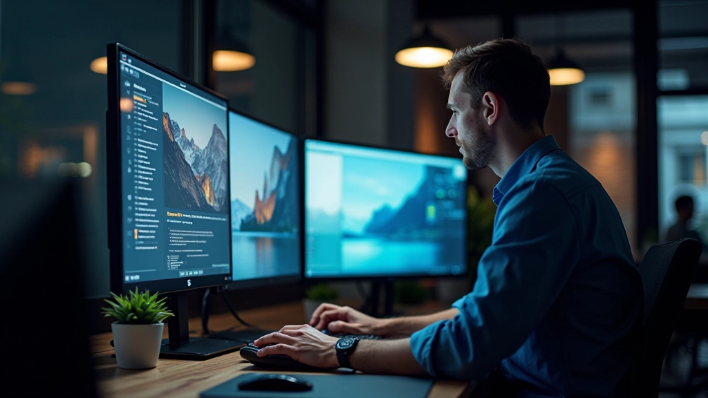 Bannière héro cinématique avec titre et design moderne en superposition